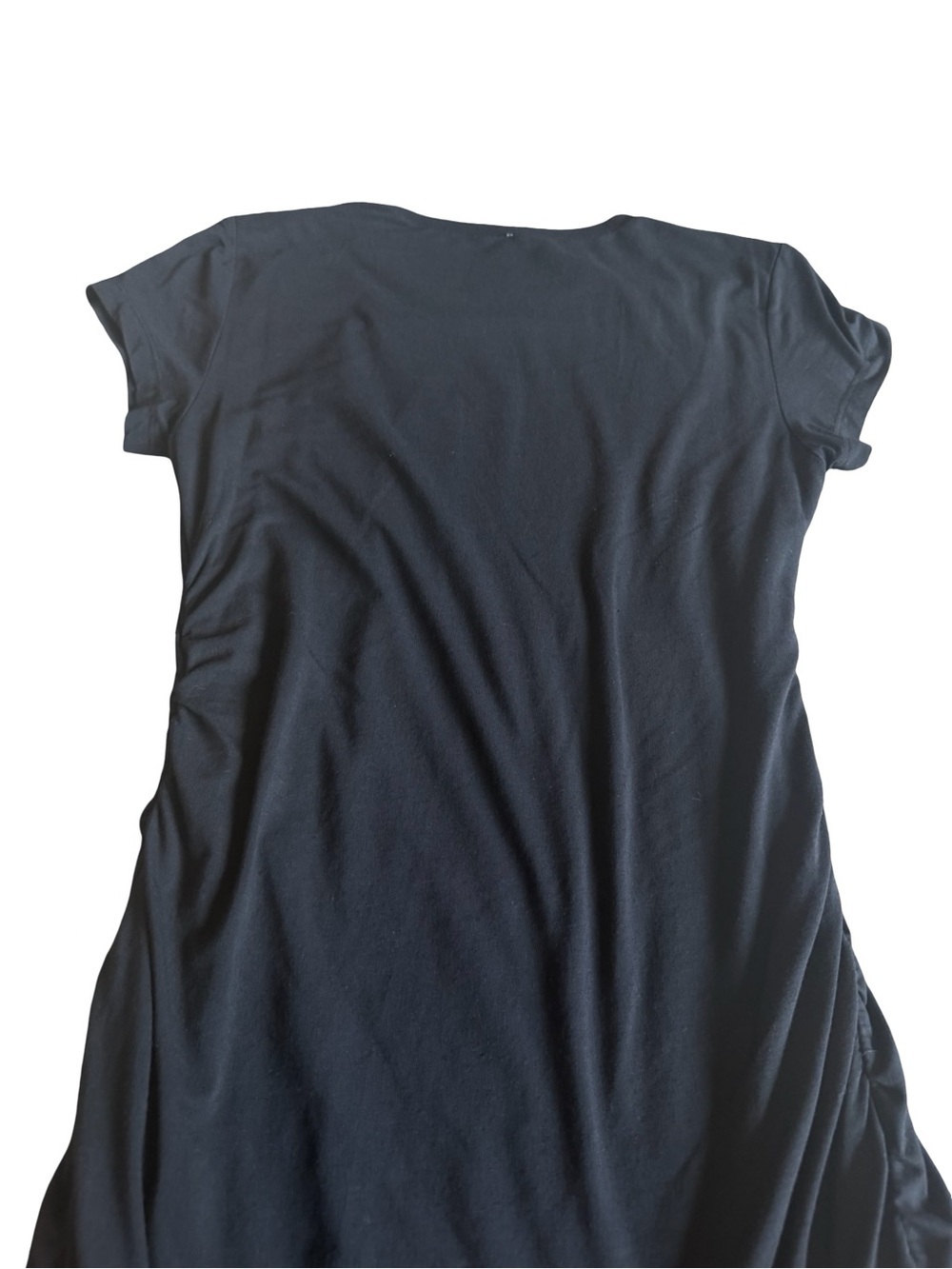 The Group Babaton Aritzia Black Stretch Dress Mini Length Comfy Size Medium - Picture 9 of 13